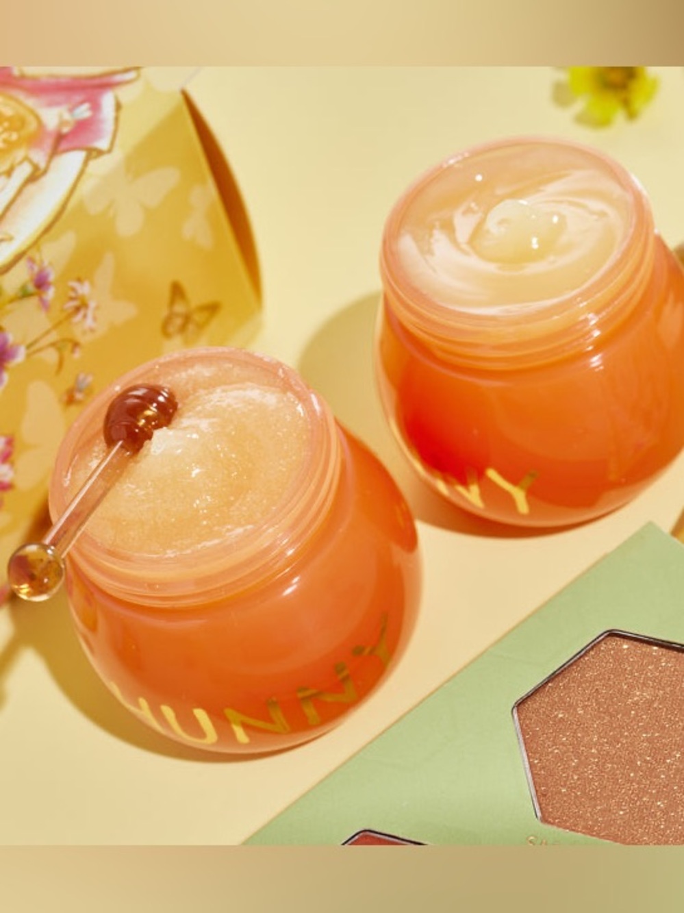 Colourpop Fourth Ray Hunny Pot Lip Scrub Mask Duo Disney Winnie the Pooh - Picture 6 of 9